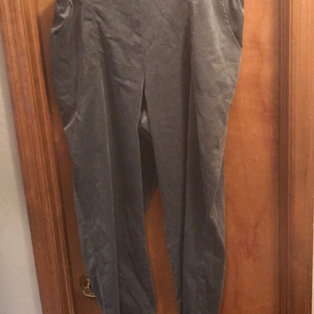 Grey corduroy pants